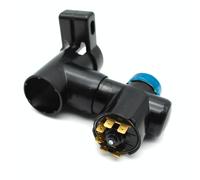 Bloccasterzo completo antifurto con chiave sotto al volante Fiat 500 d'epoca