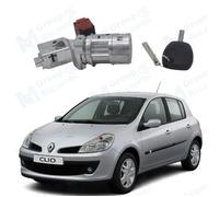 Bloccasterzo Con Cilindretto Avviamento Con Chiave Per Renault Clio 2005 - 2012