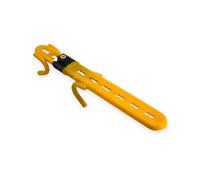 Bloccasterzo doppio gancio antifurto universale protezione auto pr