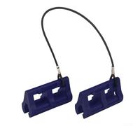 Bloccasterzo per marina Per uso fuoribordo con spazio cilindro idraulico da 4" e albero da 3/4" per migliorare la stabilità durante lo stoccaggio e il trasporto (blu)