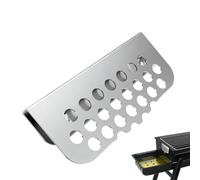 Bloccatore Grasso Per Barbecue, Cancello Grasso In Acciaio Inossidabile Antiruggine | Schermo Antigrasso Per Griglie A Piastra Piana | Accessorio Pratico Per Feste, Picnic, Campeggio E Cottura All'Ape