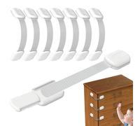 Blocchetti Di Protezione Bambini Per Ante | Blocco Antiapertura Sicurezza Infantile - Chiusura Sicura per Frigo Congelatore Forno Armadio Cucina Dispensa Mobile