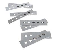 Blocchetti di Riscontro Set di blocchi paralleli di precisione 4 paia di strumenti for calibri temprati 3/16 x 8 Buona misura