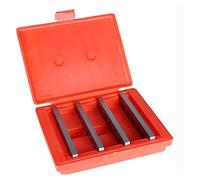 Blocchetti di riscontro, Set di blocchi paralleli di precisione da 4 coppie, set di strumenti for calibro temprato 0002, strumenti for macchinisti di precisione temprati da 8 pezzi 3/16 di pollice