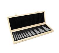 Blocchetti pianparalleli, Blocchi angolari 12 pezzi Blocchi di misurazione, blocchi di cuscino Strumenti for tornio for fresatrice da 1/4 a 30 gradi