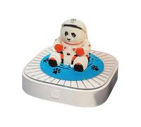 Blocchetto 3D Memo - Panda Arte Cartacea Appunti Giornaliero Mensile Annuale Morto | Blocco Note 3D Calendario Orologio Luce Ad Attivazione Tattile | per Ufficio Casa Natale Muro Scrivania Stagione