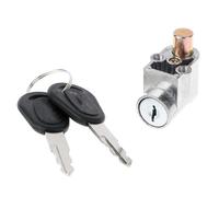 Blocchetto Accensione 1 Set Blocco Sicurezza Per Batteria Blocco Accensione Accensione + 2 Chiavi Per Moto Bici Elettrica Scooter E-bike Parti Motociclette Metallo Interruttore Accensione Moto