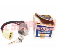 BLOCCHETTO ACCENSIONE AUTOBIANCHI A112 1 2 SERIE ORIGINALE SIPEA 4 CONTATTI