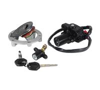 Blocchetto Accensione Compatibile con Yamaha Per VSTAR XVS1300A XVS1300 2007-2015 Tappo Carburante Interruttore Chiave Accensione Moto E Kit Serratura Sella