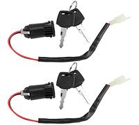Blocchetto Accensione, con 2 chiavi di sostituzione, Interruttore di Avviamento universale, for Scooter Elettrico Bicicletta Triciclo città studenti ciclisti