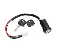 Blocchetto Accensione Interruttore Accensione Moto 2 Chiavi | 50cc 70cc 90cc 110cc 125cc ABS nero