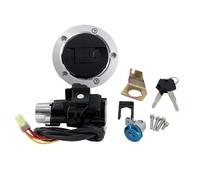 Blocchetto Accensione Moto Compatibile Con Suzuki Per SV650 Per SV650A Per SV650S 2003-2009 Per SV650SF 2008-2009 Motocicletta 4 Pin Interruttore Di Accensione Blocco Tappo Carburante Con 2 Chiavi