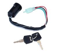 Blocchetto Accensione Moto Interruttore Accensione Universale Per Motocicletta Con Chiave E Filo Interruttore Avviamento Per Moto Serrature Porte(C)