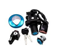 Blocchetto Accensione Moto Per CRF250 Interruttore Accensione Blocco Moto | Set kit interruttore accensione blocco tappo serbatoio carburante per moto materiale lega zinco