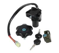 Blocchetto Accensione Moto Per Suzuki Per DR650 Per DR650SE 1996-2022 Interruttore Accensione Motocicletta Blocco Sella Chiave Tappo Carburante Adatto 37000-04810 37000-04811