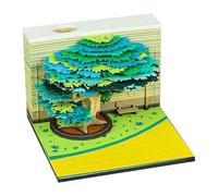 Blocchetto Appunti 3D - Calendario 2026 Albero Artistico Taccuino Strappi,Scultura Carta Arredo Casa per Famiglia Studente Insegnante Ufficio Scuola Università,Regalo per Insegnanti Ufficio Casa Natal