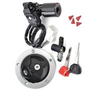 Blocchetto Avviamento Starter Compatibile Con Per EX400 Per Ninja 400R 2014-2017 Interruttore A Chiave Accensione Tappo Serbatoio Carburante Serratura Sella OEM:27045-5452