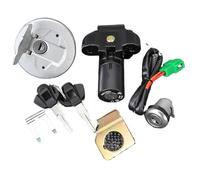 Blocchetto Avviamento Starter Compatibile con Suzuki Per GIXXER155 2018 Kit Blocco Interruttore Accensione Carburante Moto E Chiave OEM: 37000-34840-000