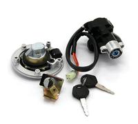 Blocchetto Avviamento Starter Compatibile con Suzuki Per SV650 2008-2012 Per SV650A ABS 2003-2009 Tappo Carburante Interruttore A Chiave Accensione Moto E Kit Serratura Sella