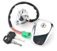 Blocchetto Avviamento Starter Compatibile Con Suzuki Per VS800 Per Intruder 800 1992-2004 Interruttore Di Accensione Tappo Serbatoio E Serratura Sella OEM: 37110-38A03