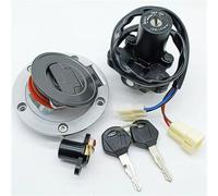 Blocchetto Avviamento Starter Compatibile con Yamaha Per XVS1300A Per V-Star 2007-2014 Interruttore Accensione Tappo Del Serbatoio Del Carburante E Set Di Chiavi OEM:11C-W8250-01