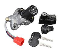 Blocchetto Avviamento Starter Compatibile con Yamaha Per XVS650 Per V-Star Custom 1998-2017 Interruttore Di Accensione Moto E Kit Chiave Serratura Sella OEM: 4TR-82021-00
