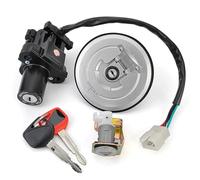 Blocchetto Avviamento Starter Per XLV650 Per XL650 Per Transalp 2000-2006 Motociclette Interruttore Accensione Tappo Carburante E Set Chiavi Per Serratura Sella OEM:35010-MCB-610