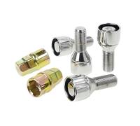 Blocchetto cerchio bullone ruota 30 mm fascia conica antifurto M14x1,5 per Sk...