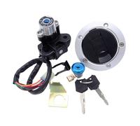 Blocchetto Chiavi Moto Compatibile Con Suzuki Per GSXR600 Per GSX650 Per GSXR1000 Interruttore Di Accensione E Avviamento Blocco Cilindro Interruttore Di Accensione Blocco Cilindro