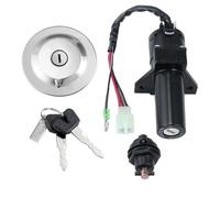 Blocchetto Chiavi Moto Compatibile Con Yamaha Per YBR125 2005-2014 Interruttore Di Avviamento A Barilotto Con Serratura Di Accensione Accessori Per Motociclette
