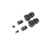 Blocchetto Cofano Motore Per Wrangler JK 2007-2017 Serrature Esterne Accessori Per Cofano 6 Pezzi Chiusura Cofano Motore Auto Con Serratura A Chiave Serratura Cofano(Black)
