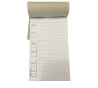 Blocchetto comande MULTICOPIA modulare - fogli perforati in 3 tagliandi separabili - per bar, ristoranti, pizzerie