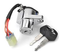 Blocchetto di Accensione Compatibile con Suzuki per VL1500 per Intruder LC per VL125 per Intruder LC per VL250 per Intruder LC Blocco Interruttore Accensione Moto 37110-26F02