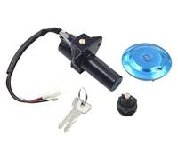 Blocchetto Di Accensione Per Y&amaha Per YBR125ED Kit Serratura Chiave Interruttore Di Accensione Moto Coperchio Tappo Serbatoio Carburante Serrature Maniglia Sella Incluse