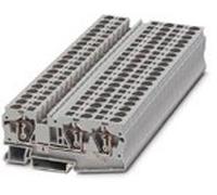 Blocchetto di collegamento per guida DIN ST-6-TWIN x 1 pezzo