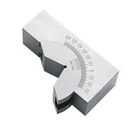 Blocchetto di riscontro, Calibro angolare for blocco angolare Calibro di precisione angolo regolabile Blocco a V Impostazione fresatura Piastra angolare da 0 a 60 gradi(25)