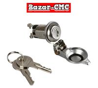 Blocchetto INTERRUTTORE a CHIAVE 12V 24V con COPERCHIO ON/OFF Universale incasso