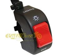 Blocchetto manubrio switch moto epoca ON - OFF luci supplementari fendinebbia