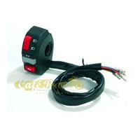 Blocchetto tasti moto universale sinistro luci frecce clacson 7/8(22mm) x 30mm
