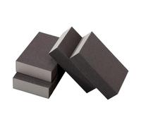 blocchi abrasivi, Blocchi di spugna for levigatura manuale da 4 pezzi, grane 60/80/100/120/150/180/220/320, for legno metallico(100 Grit)