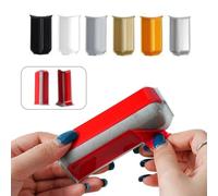 Blocchi angolari professionali per battiscopa per 5 4 cm di altezza, include pezzi interni ed esterni (S argento)