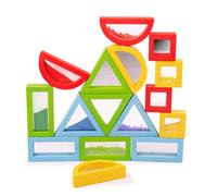 Blocchi Arcobaleno Sensoriali Bigjigs Toys
