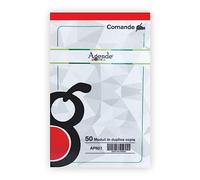 Blocchi Comande Maxi A 2 Copie Autoricalcanti Da 50 Moduli Per Bloccchetto 16,5x10,5