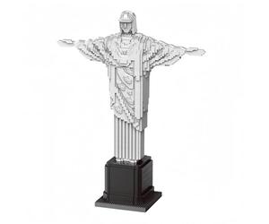 Blocchi da 18 pollici a forma di croce di Gesù Cristo Una rappresentazione tranquilla e religiosa che aiuta ad alleviare lo stress. Ideale come regalo cristiano per la decorazione della casa o per gli
