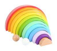 Blocchi da costruzione in legno arcobaleno xl 1 St