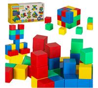 Blocchi da costruzione magnetici - set cubico 64 pezzi