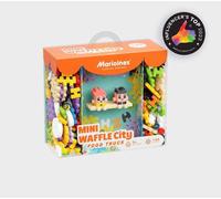 Marioinex 904244 Blocchi di costruzione Mini Waffle City Food Truck 148 Elementi 2 Figure