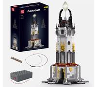 Blocchi di bloccaggio faro torre Novatown Mould King 16055 2199 pezzi mattoncini