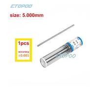 Blocchi di calibrazione, 1mm 2mm 3mm 4mm 5mm 6mm 7mm 8mm 9mm 10mm Precisione Blocco Di Acciaio Calibro Parallelo Spille Calibro Blocco Di Misura Strumenti Tornio(5mm pin gauge)