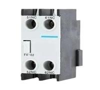 Blocchi di contatti ausiliari for contattori CA F4 F4-02 F4-22 F4-11 F4-13 CJX2 F4-20 2NC 2NO 1NO1NC 2NO2NC 4NO 4NC 1NO3NC 3NO1NC(2NC)